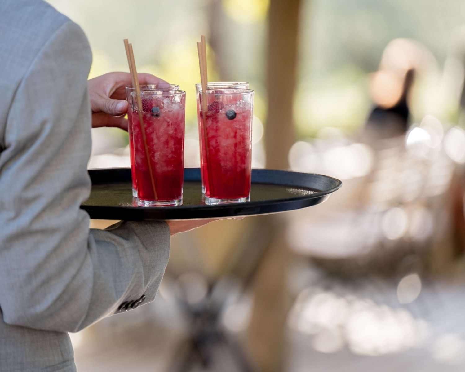 traditional restaurant bistrot les vignes and its garden, hotel coquillade provence in the luberon at gargas