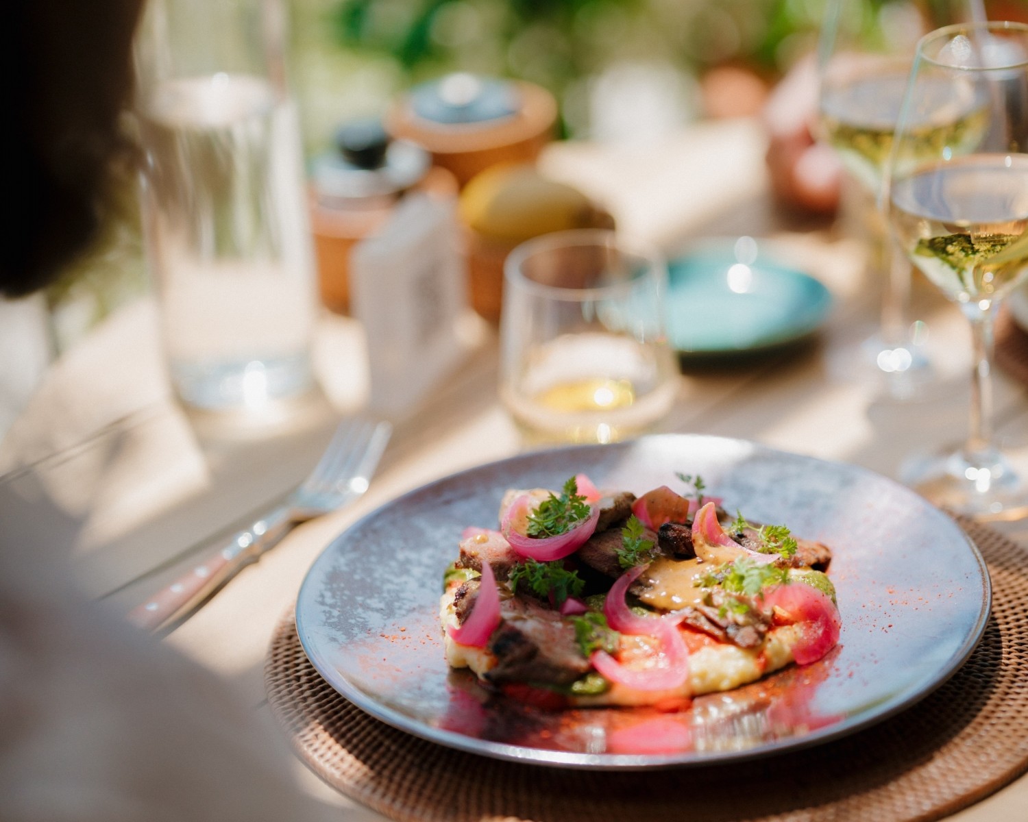 cipressa restaurant, coquillade provence, hotel and spa in provence in the luberon, gargas