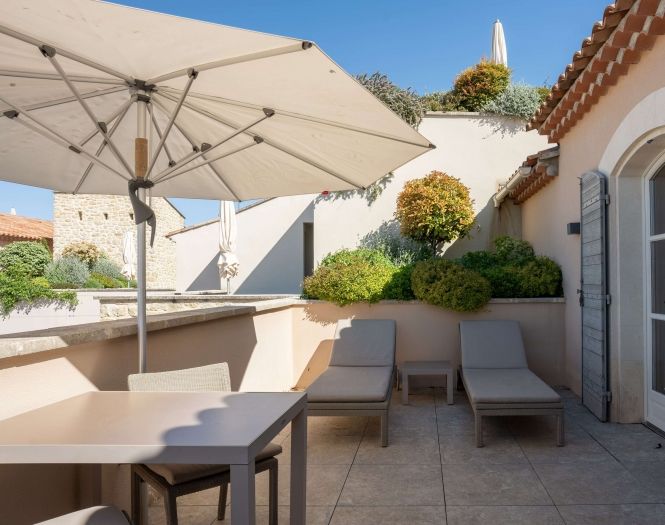 Junior Suite at Coquillade Provence, a 5-star hotel in the Luberon